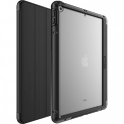 Symmetry Series Folio iPad Case Black Clear Grey 77-62044