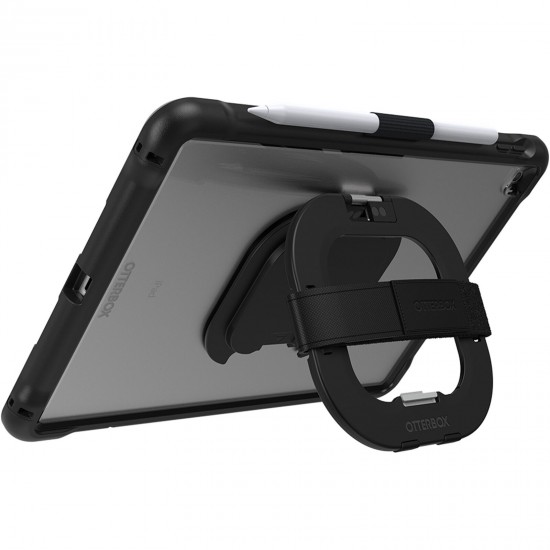 Unlimited Series with Kickstand and Hand Strap Screen Protector iPad Case Black Crystal 77-80882