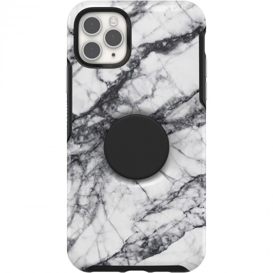 Otter Pop Symmetry Series iPhone 11 Pro Max Case White Black Graphic 77-63776