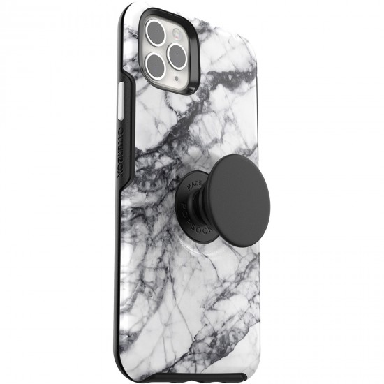 Otter Pop Symmetry Series iPhone 11 Pro Max Case White Black Graphic 77-63776