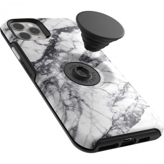 Otter Pop Symmetry Series iPhone 11 Pro Max Case White Black Graphic 77-63776