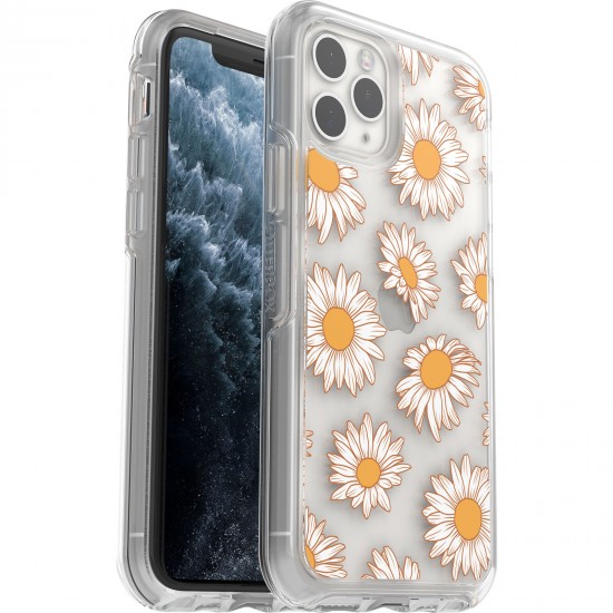 Symmetry Series Clear iPhone 11 Pro Case Vintage Daisy 77-89424