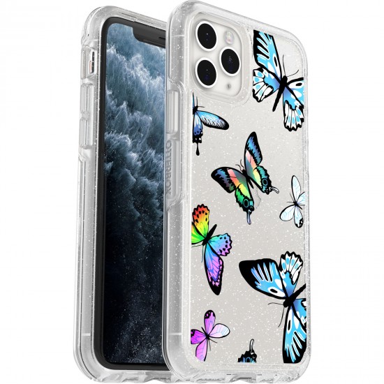 Symmetry Series Clear iPhone 11 Pro Case Y2K Butterfly 77-89426