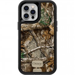 Defender Series iPhone 12 Pro Max Case RealTree Edge Black Camo Graphic 77-65775