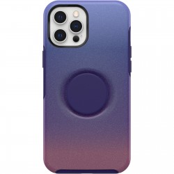 Otter Pop Symmetry Series iPhone 12 Pro Max Case Violet Dusk Purple Pink Graphic 77-65487