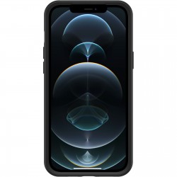 Symmetry Series iPhone 12 Pro Max Case Enigma Black Graphic 77-65777