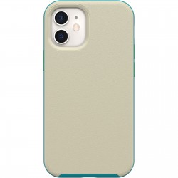 Aneu Series iPhone 12 mini Case with MagSafe Beige Teal 77-80321
