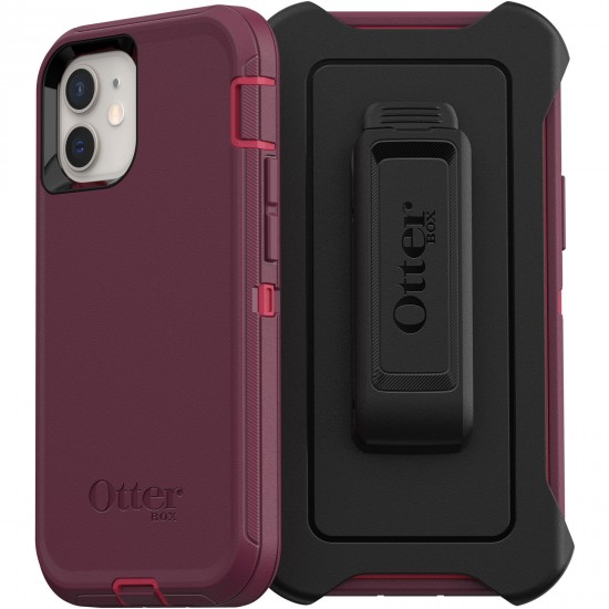 Defender Series iPhone 12 mini Case Red Purple 77-65354