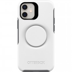 Otter Pop Symmetry Series iPhone 12 mini Case White Grey 77-81466