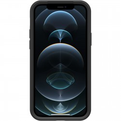 Lumen Series iPhone 12 and iPhone 12 Pro Case Clear Black 77-80135