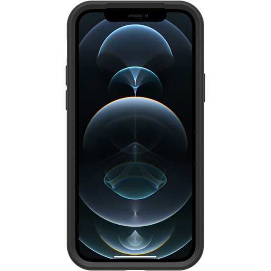 Lumen Series iPhone 12 and iPhone 12 Pro Case Clear Black 77-80135
