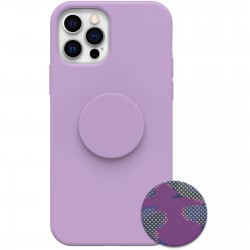 Otter Pop Figura Series iPhone 12 and iPhone 12 Pro Case Purple Rose 77-80282