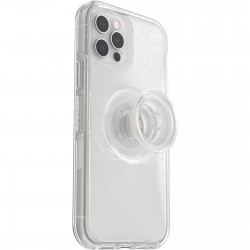 Otter Pop Symmetry Series Clear iPhone 12 and iPhone 12 Pro Case Clear Glitter 77-66228