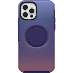 Otter Pop Symmetry Series iPhone 12 and iPhone 12 Pro Case Purple Pink Graphic 77-65439