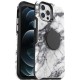 Otter Pop Symmetry Series iPhone 12 and iPhone 12 Pro Case White Black Graphic 77-65438 77-65438