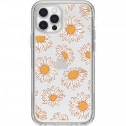 Symmetry Series Clear iPhone 12 and iPhone 12 Pro Case Vintage Daisy 77-89410