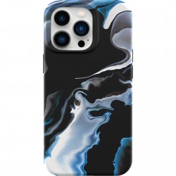 Figura Series iPhone 13 Pro Case with MagSafe Mercury Graphic Blue Black 77-84171