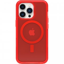 Symmetry Series Clear Antimicrobial iPhone 13 Pro Case for MagSafe In The Red 77-83642