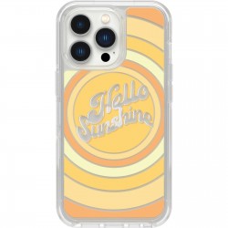 Symmetry Series Clear Antimicrobial iPhone 13 Pro Orange Graphic 77-87866