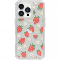Symmetry Series Clear Antimicrobial iPhone 13 Pro Strawberry Graphic 77-87893