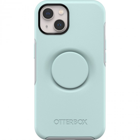 Otter Pop Symmetry Series iPhone 13 Case Light Teal Grey 77-85383