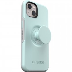 Otter Pop Symmetry Series iPhone 13 Case Light Teal Grey 77-85383