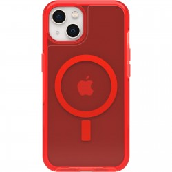 Symmetry Series Clear Antimicrobial iPhone 13 Case for MagSafe In The Red 77-85646
