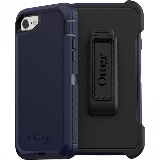 Defender Series iPhone SE and iPhone 8/7 Case Dark Blue Greenish Grey 77-56604