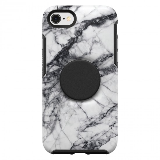 Otter Pop Symmetry Series iPhone SE and iPhone 8/7 Case White Black Graphic 77-61845