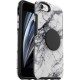 Otter Pop Symmetry Series iPhone SE and iPhone 8/7 Case White Black Graphic 77-61845
