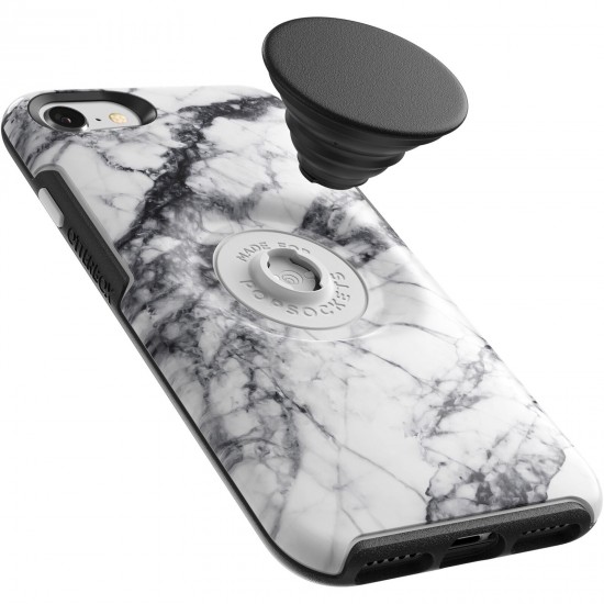 Otter Pop Symmetry Series iPhone SE and iPhone 8/7 Case White Black Graphic 77-61845