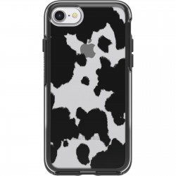 Symmetry Series Clear iPhone SE and iPhone 8/7 Case Cow Print 77-89436