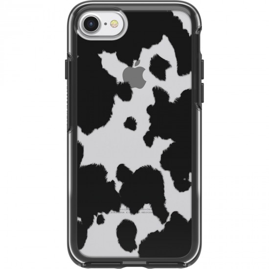 Symmetry Series Clear iPhone SE and iPhone 8/7 Case Cow Print 77-89436
