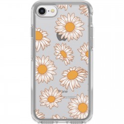 Symmetry Series Clear iPhone SE and iPhone 8/7 Case Vintage Daisy 77-89432