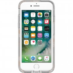 Symmetry Series Clear iPhone SE and iPhone 8/7 Case Vintage Daisy 77-89432