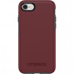 Symmetry Series iPhone SE and iPhone 8/7 Case Maroon Grey 77-56670