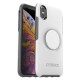 Otter Pop Symmetry Series iPhone Xs Max Case White Grey 77-81461