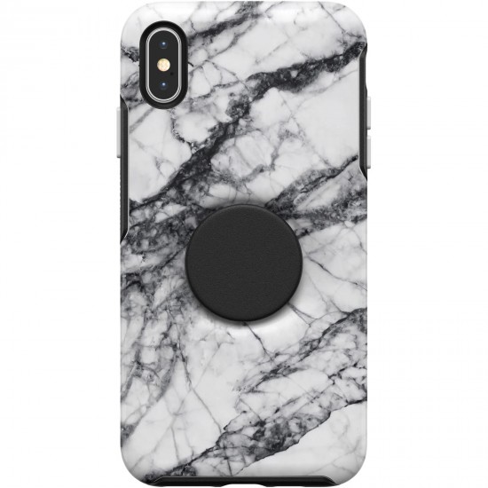 Otter Pop Symmetry Series iPhone Xs Max Case White Marble 77-81461