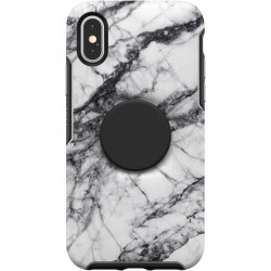 Otter Pop Symmetry Series iPhone X/Xs Case White Black Graphic 77-61766