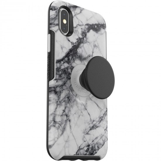 Otter Pop Symmetry Series iPhone X/Xs Case White Black Graphic 77-61766