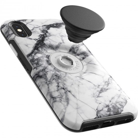 Otter Pop Symmetry Series iPhone X/Xs Case White Black Graphic 77-61766