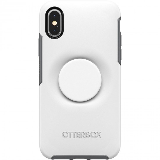 Otter Pop Symmetry Series iPhone X/Xs Case White Grey 77-81462
