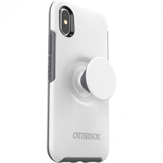 Otter Pop Symmetry Series iPhone X/Xs Case White Grey 77-81462