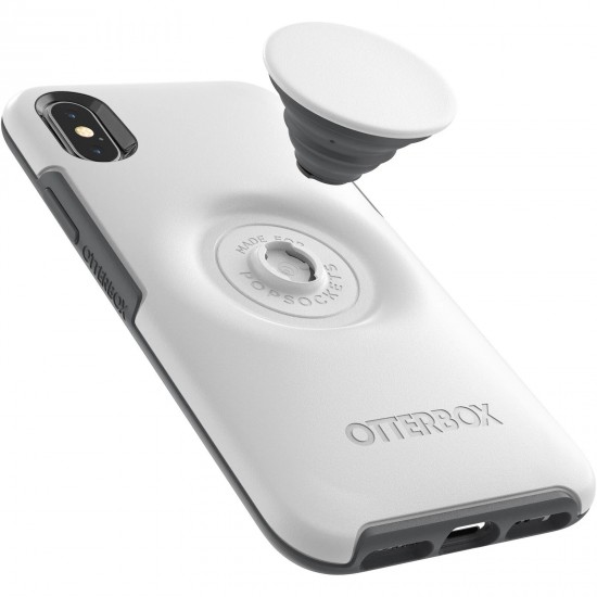Otter Pop Symmetry Series iPhone X/Xs Case White Grey 77-81462