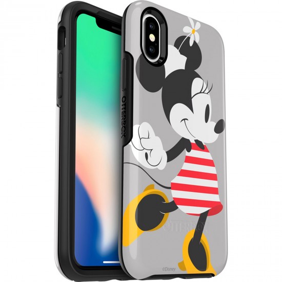 Symmetry Series Disney Classics Collection iPhone X/Xs Case Minnie Stripes Disney Graphic 77-58394