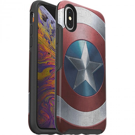 Symmetry Series Marvel Avengers Collection iPhone X/Xs Case Captain America Shield 77-62066